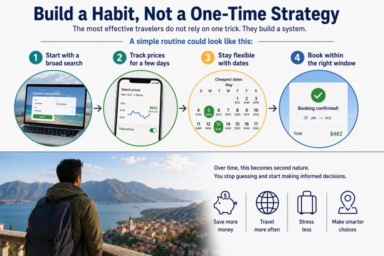 Build a Habit, Not a One-Time Strategy
