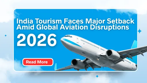 image for article India’s Inbound Tourism Expected to Drop Due to Aviation Disruptions in 2026