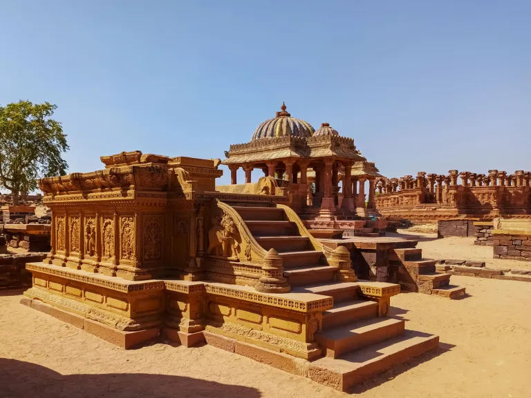 Royal Chhatardis at Bhuj Royal Chhatardis at Bhuj