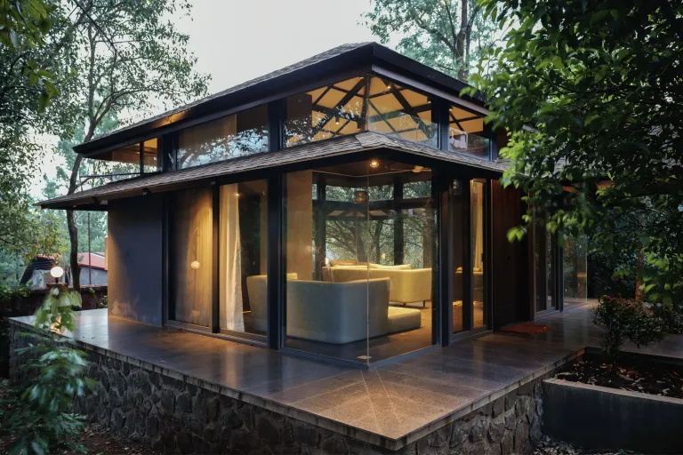 The Glasshouse at SaffronStays, Lonavala, Maharashtra