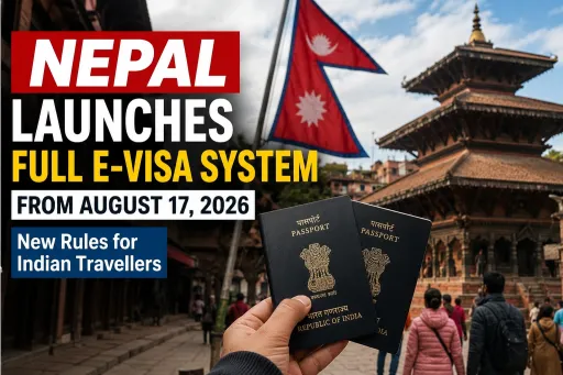 image for article Nepal Launches Full e-Visa System From August 17, 2026: What Indian Travellers Need to Know