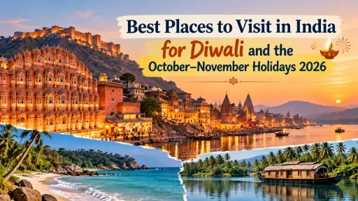 image for article Best Places to Visit in India for Diwali and the October–November Holidays 2026