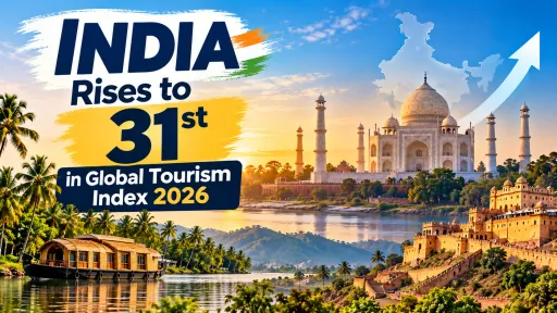 image for article India Rises to 31st Place in Global Travel and Tourism Index 2026