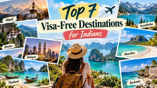 image for article Top 7 Visa-Free Destinations for Indians in 2026: Travel Abroad Without the Visa Hassle