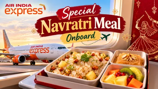 image for article Flying This Navratri? Air India Express Is Bringing Festive Flavours to the Sky
