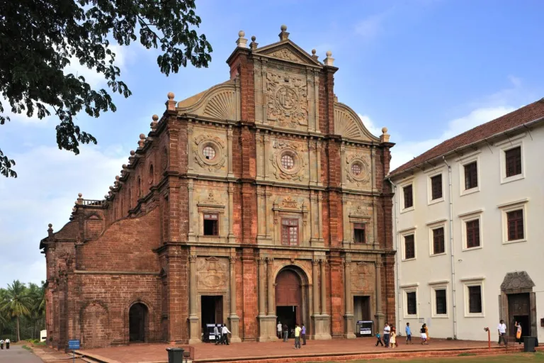 Basilica Of Bom Jesus in seventeenth century Old Goa, India