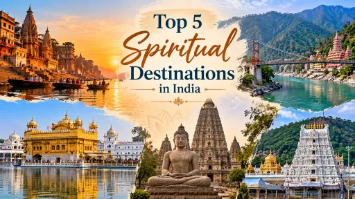 image for article Top 5 Spiritual Destinations in India for a Soulful Journey