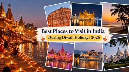 image for article Best Places to Visit in India During Diwali Holidays 2026
