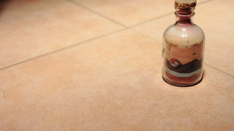 Sand Art in a Bottle