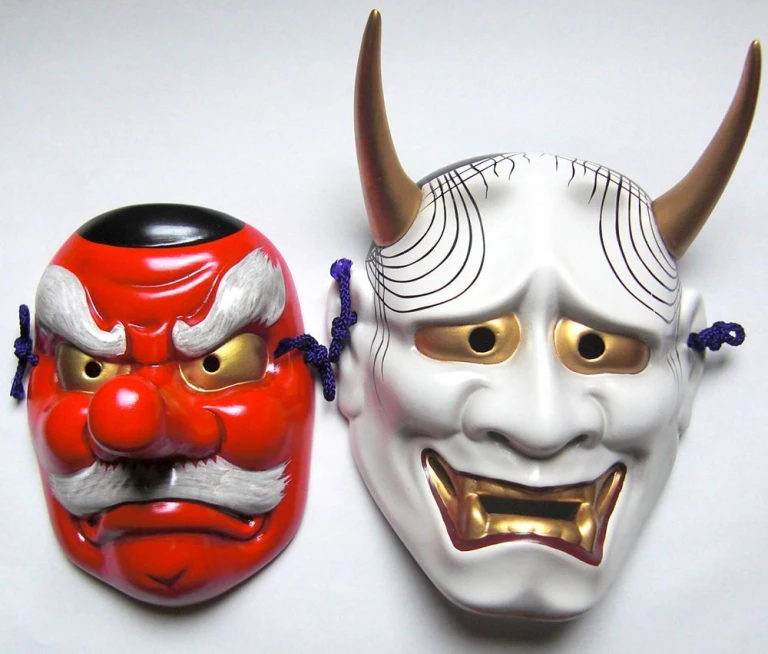 Tengu and Hannya Masks