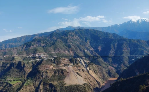 image for article Chenab Bridge: World's tallest rail arch bridge in Jammu and Kashmir