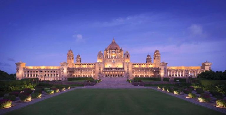 Umaid Bhawan Palace: A regal retreat blending luxury and heritage in the heart of Jodhpur.