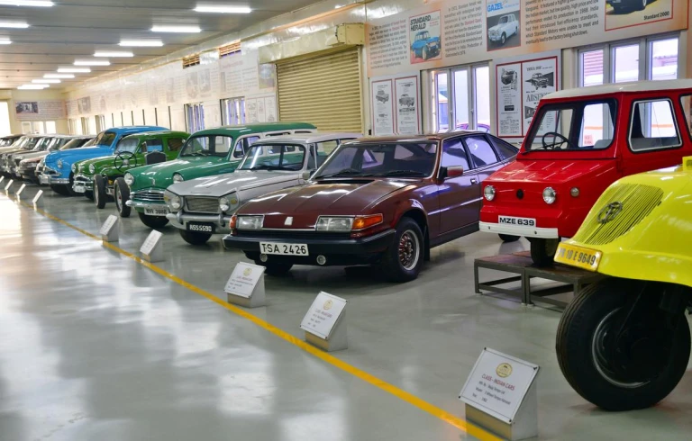 Gedee Car Museum&#039;s Indian Car Section: A glimpse into India&#039;s automotive heritage.