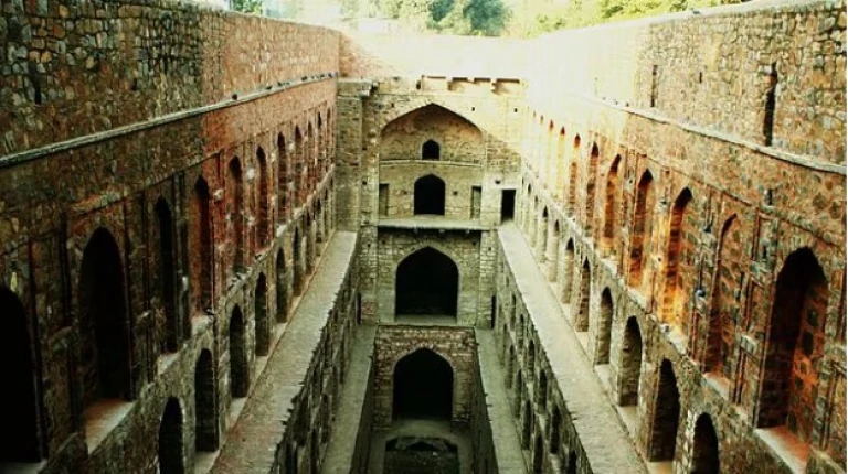 Exploring the Depths of Agrasen ki Baoli.