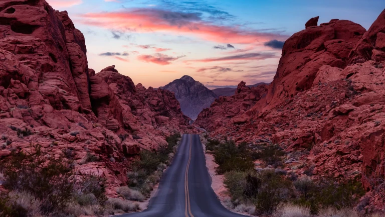 Valley of Fire State Park, Nevada, United States.
