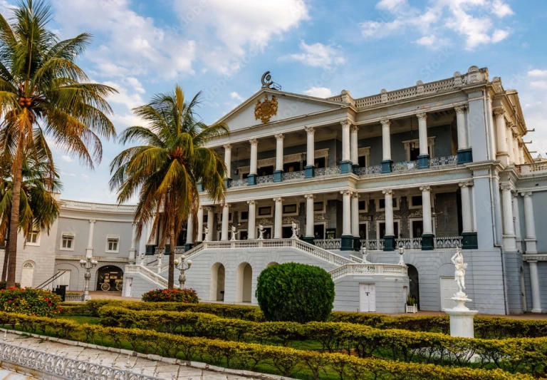 Experience regal indulgence at Falaknuma Palace, where history whispers secrets and luxury awaits at every turn.