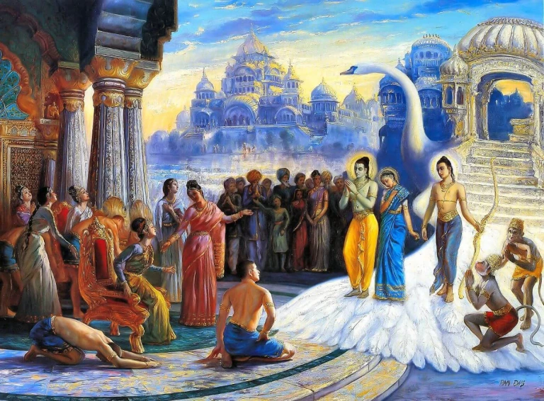 When Lord Ram Came To Ayodhya, Ayodhya Paintings
