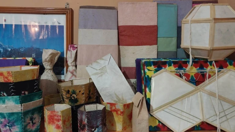 Handmade paper products 