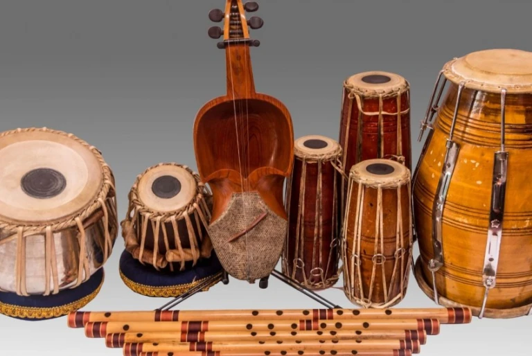 Traditional Himalayan musical instruments