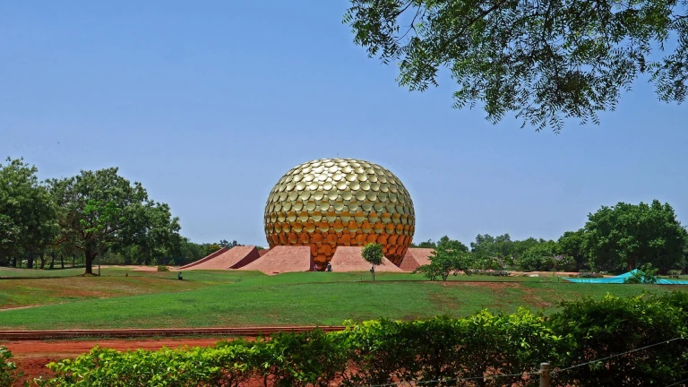 Matrimandir, Auroville,  Pondicherry 