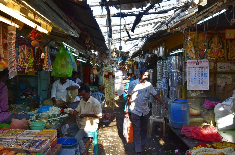 Local market pondicherry