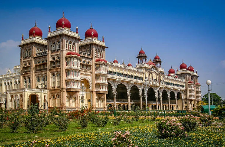 Maharajahs Palace in Mysore 