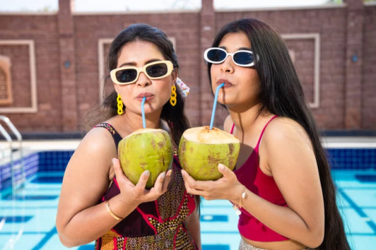 Beat the heat with coconut water