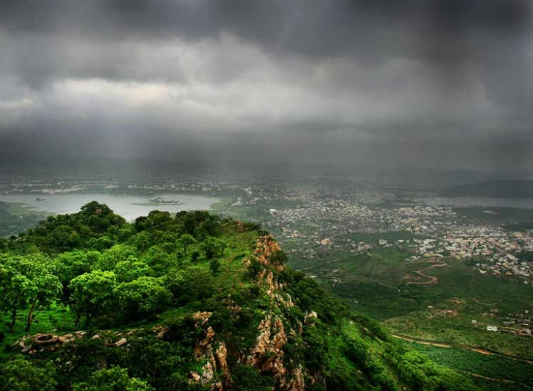 Udaipur, Rajasthan in Monsoon