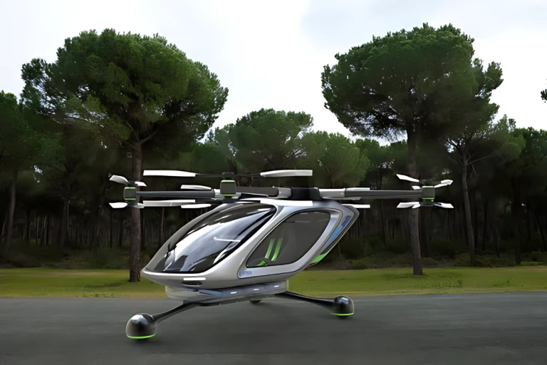 Delhi to Gurgaon in a Flash with Air Taxis in 7 Minutes