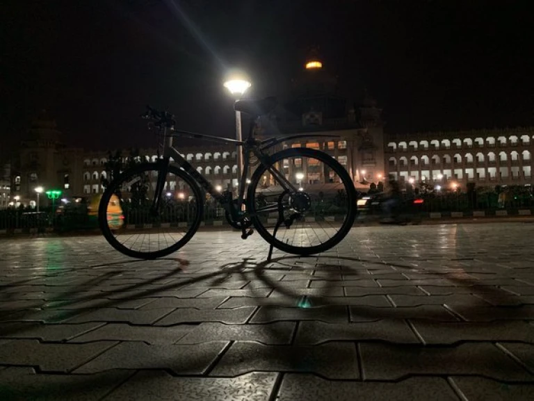 Night Cycling at Cubbon Park