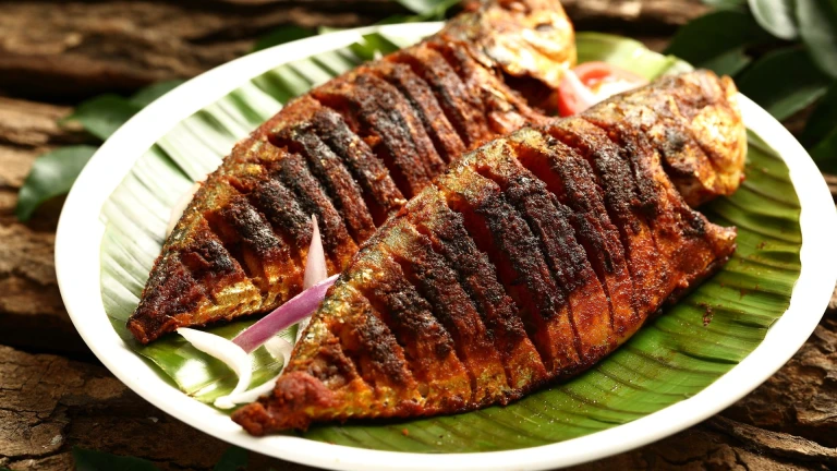Fish fry in Kerala