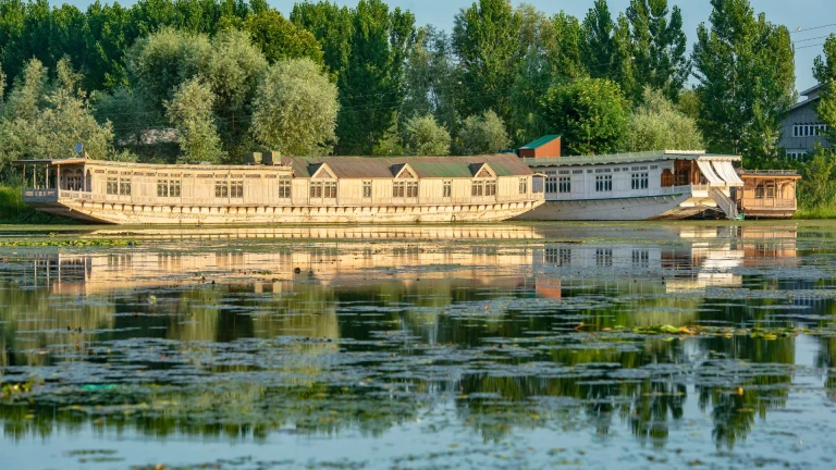 Houseboats in Kashmir