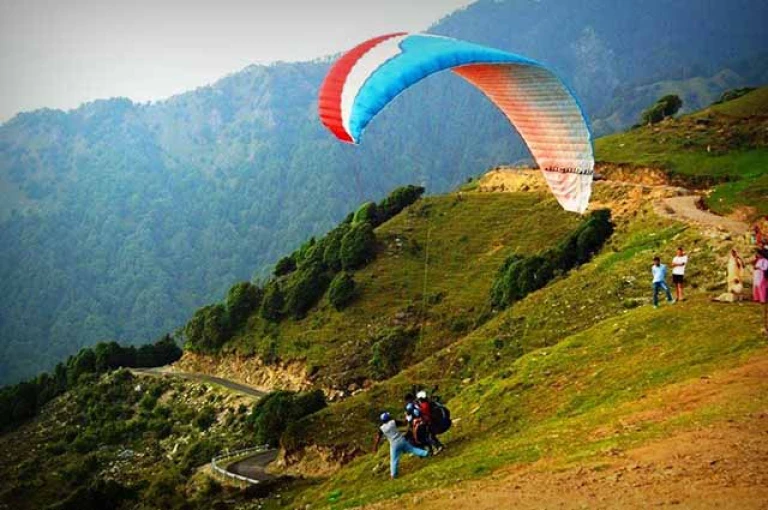 Paragliding in Biligirirangan Hills 