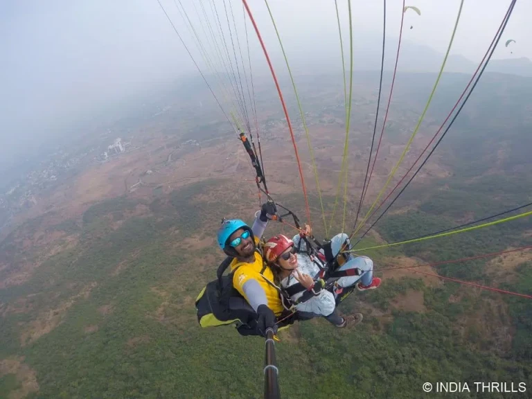 Paragliding at Kamshet
