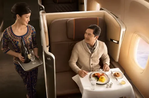 image for article Singapore Airlines First Class Cabin Experience: A Luxurious Journey