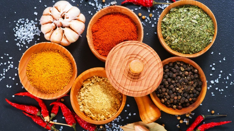 Indian Spices in Gandhi Bazaar