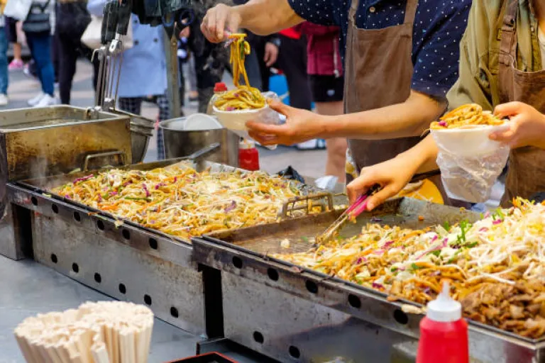 Street Food in Noida