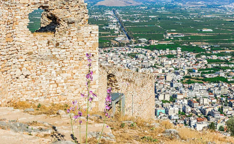 Greece - Argos town view from Larissa Castle